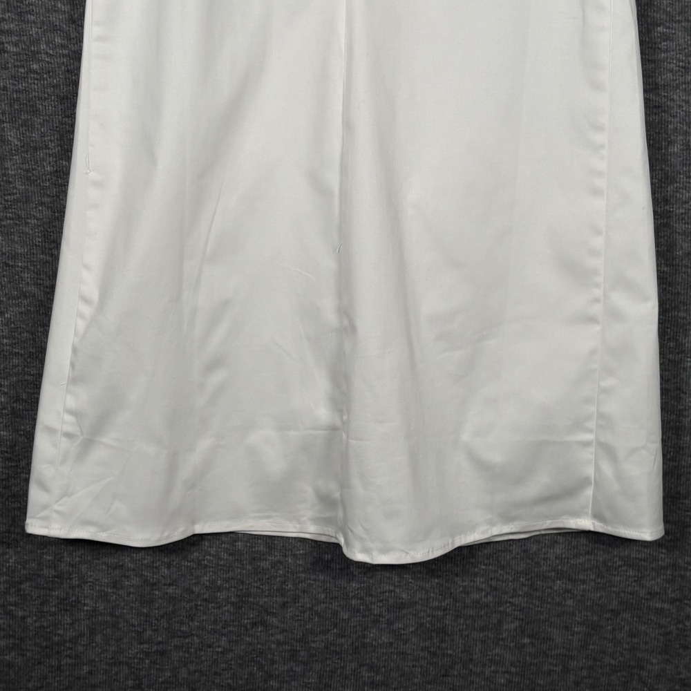 My Beachy Side White Arya Mini Dress Ivory Crochet Shift Cotton Womens Small - Picture 8 of 11